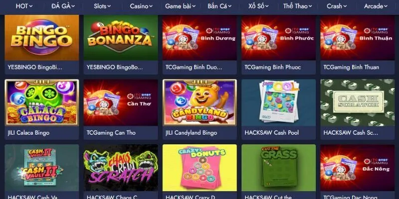 Giao diện thiết kế bắt mắt 