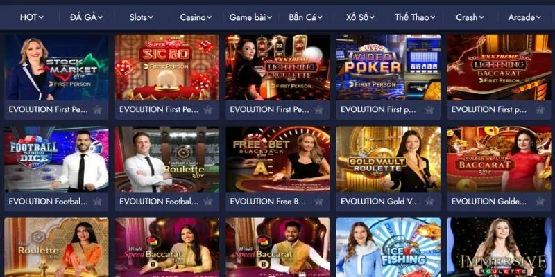 Hướng dẫn các bước tham gia giải trí