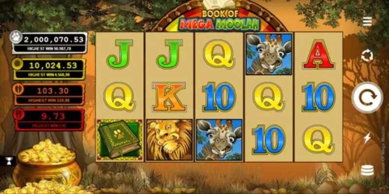 Khám phá luật chơi game nổ hũ Mega Moolah 