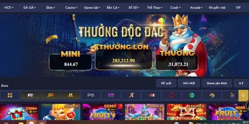 Khám phá thế giới nổ hũ đổi thưởng 